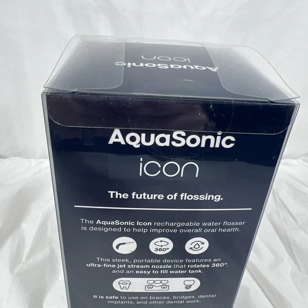 Icon AquaSonic Cordless Water Flosser Rechargeable Oral Irrigator for‎ Teeth